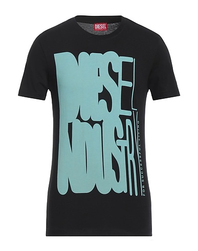 DIESEL T-shirt Black 100% Cotton