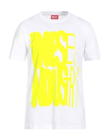 DIESEL T-shirt White 100% Cotton
