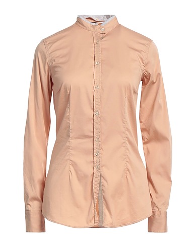 AGLINI Camicie e bluse tinta unita Cioccolato 67% Cotone, 29% Poliammide, 4% Elastan