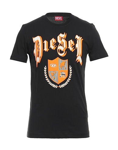 DIESEL T-shirt Black 100% Cotton
