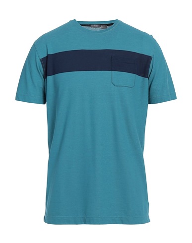 ZANONE T-shirt Deep teal 100% Cotton