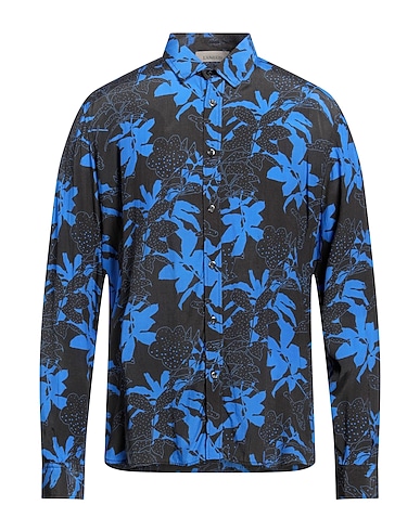 LANEUS Hemd mit Muster 100% Viskose