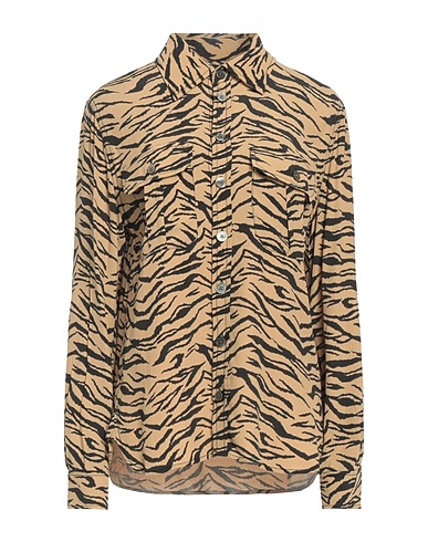 ZADIG&VOLTAIRE Patterned shirts & blouses Camel 100% Viscose