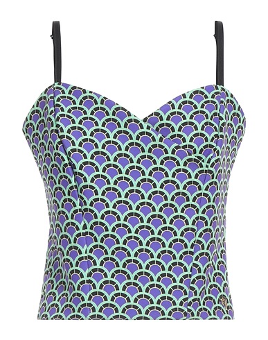 GAI MATTIOLO Top GM Green 90% Polyester, 10% Elastane