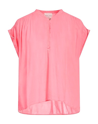 FORTE_FORTE Crop top Fuchsia 100% Cotton