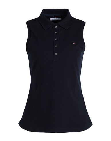TOMMY HILFIGER Poloshirt Nachtblau 97% Baumwolle, 3% Elastan