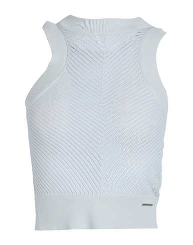 CALVIN KLEIN Top Off white 100% Cotone