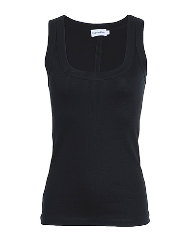CALVIN KLEIN Canotta Nero 100% Cotone