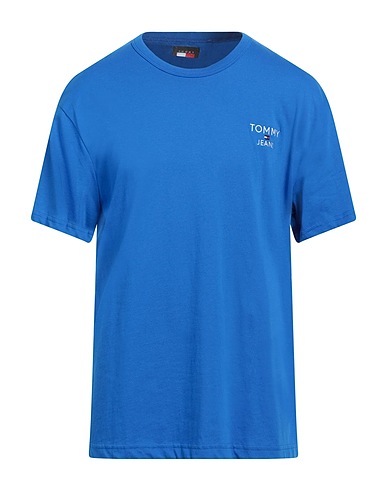 TOMMY JEANS T-shirt Blu china 100% Cotone