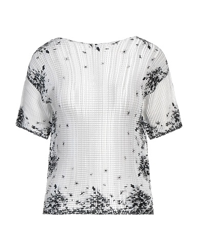 MSGM Top Elfenbein 100% Polyester