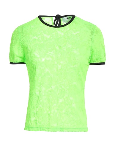 MSGM Top Lime green 90% Polyamide, 10% Elastane