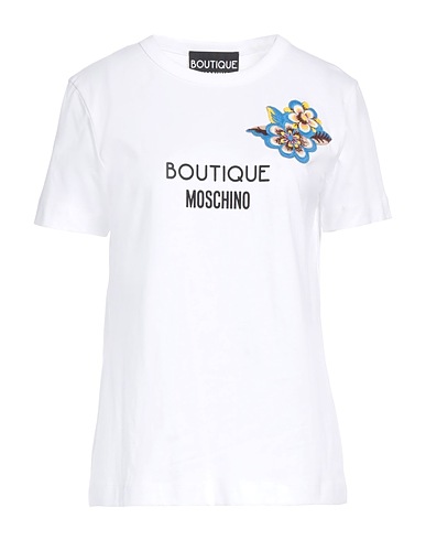 BOUTIQUE MOSCHINO T-shirt White 100% Cotton