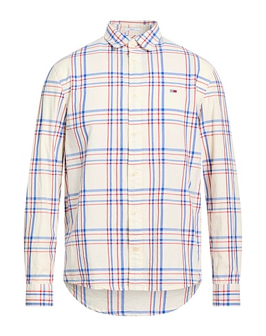 TOMMY JEANS Chemise à carreaux AVORIO 100% Coton