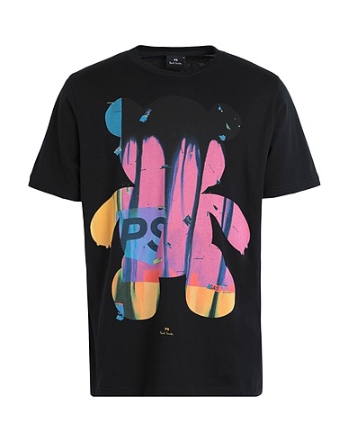 PS PAUL SMITH T-shirt Black 100% Organic cotton