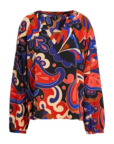 VERO MODA Top Black 100% Polyester