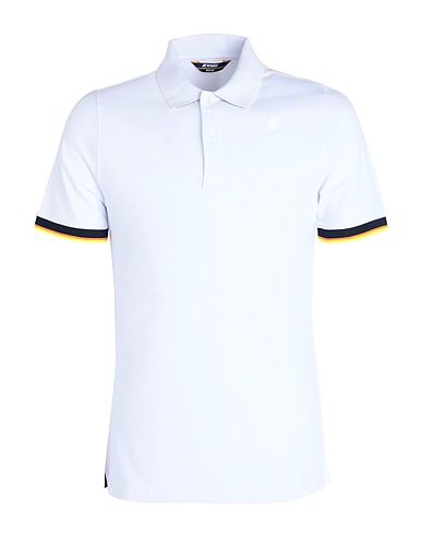 K-WAY Polo shirt VINCENT                       
 White 95% Cotton, 5% Elastane