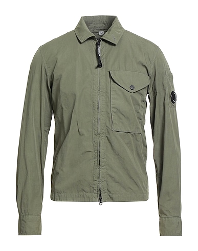 C.P. COMPANY Solid colour shirt 100% Cotton