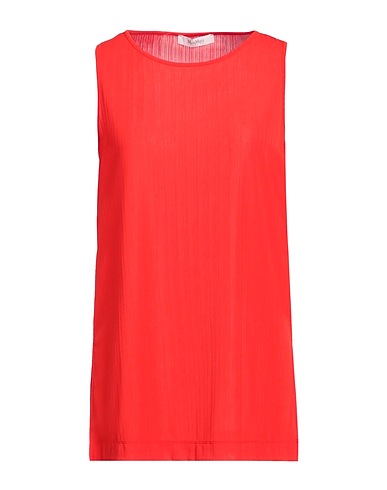 MAX MARA Top LEISURE Rosso 95% Poliestere, 5% Elastan