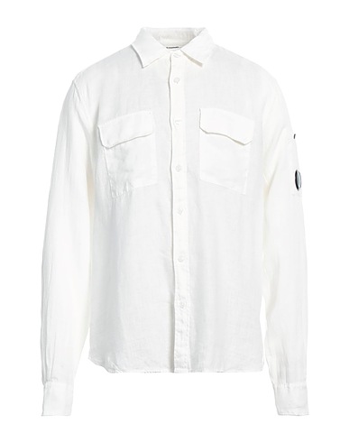 C.P. COMPANY Linen shirt White 100% Linen