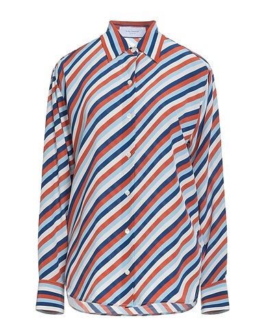 EQUIPMENT Camicia a righe Cioccolato 100% Seta