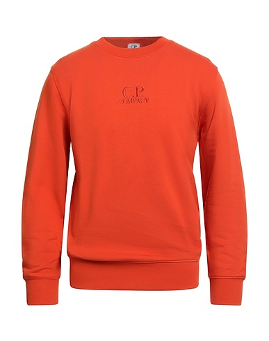 C.P. COMPANY Sweatshirt Orange 100% Cotton