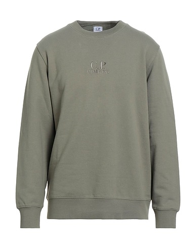 C.P. COMPANY Sweatshirt Militärgrün 100% Baumwolle