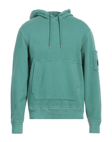 C.P. COMPANY Hoodie Salbeigrün 100% Baumwolle