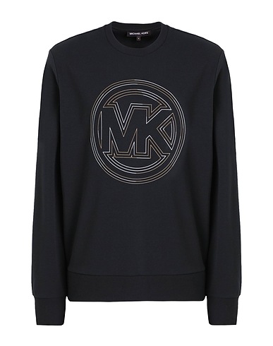 MICHAEL KORS MENS Sweatshirt Black 75% Cotton, 25% Polyester