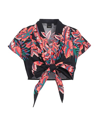 PINKO Top Black 100% Cotton