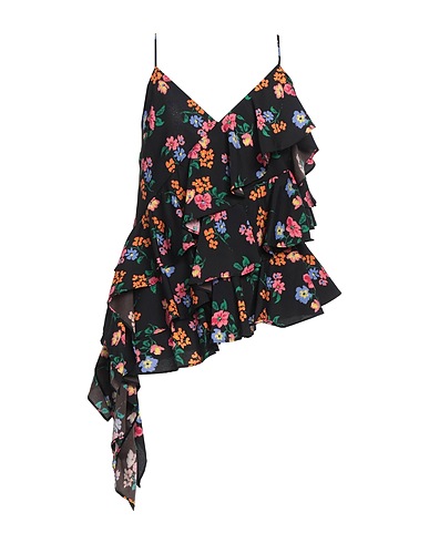 MSGM Top Black 100% Polyester