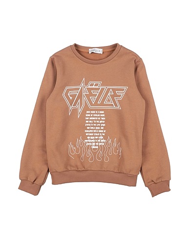 GAëLLE Paris Felpa Cammello 100% Cotone