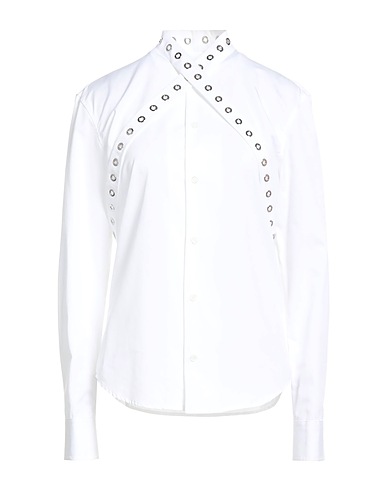 OFF-WHITE™ Shirts White 100% Cotton, Brass