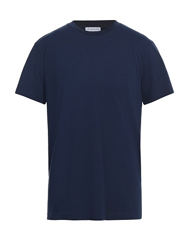 MANUEL RITZ Basic T-shirt Navy 100% Cotton