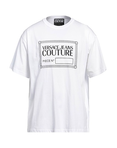 VERSACE JEANS COUTURE T-shirt White 100% Cotton