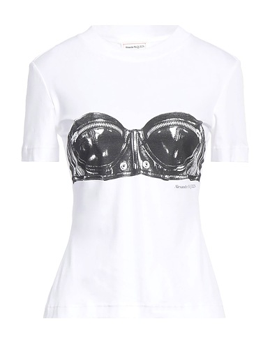 MCQUEEN T-shirt White 100% Cotton