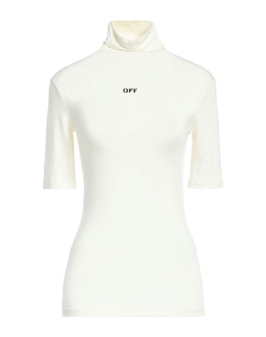 OFF-WHITE™ T-shirt Ivory 95% Viscose, 5% Elastane