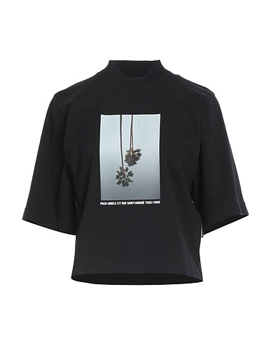 PALM ANGELS T-shirt Black 100% Cotton, Polyester
