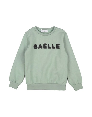 GAëLLE Paris Sweatshirt Salbeigrün 100% Baumwolle