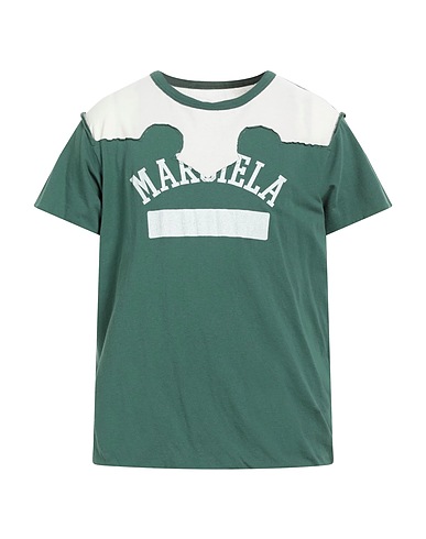 MAISON MARGIELA T-shirt Green 100% Cotton