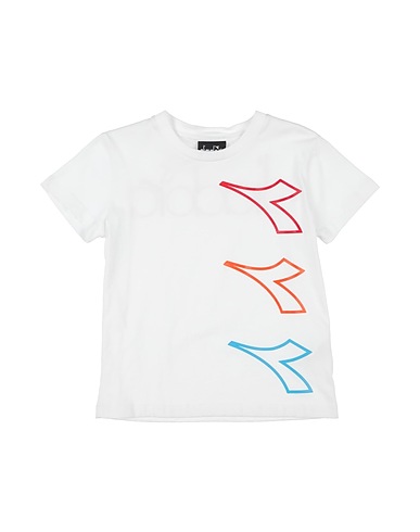 DIADORA T-shirt White 100% Cotton