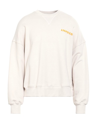 A PAPER KID Sweatshirt Beige 100% Cotton