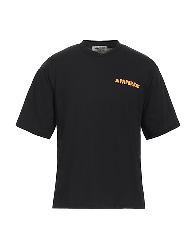 A PAPER KID T-shirt Nero 100% Cotone