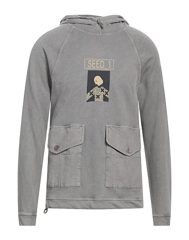 C.P. COMPANY Hoodie Grau 55% Baumwolle, 45% Ramie