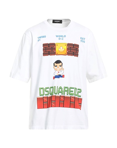 DSQUARED2 T-shirt White 100% Cotton