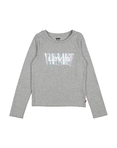 LEVI'S T-shirt Grey 60% Cotton, 40% Polyester