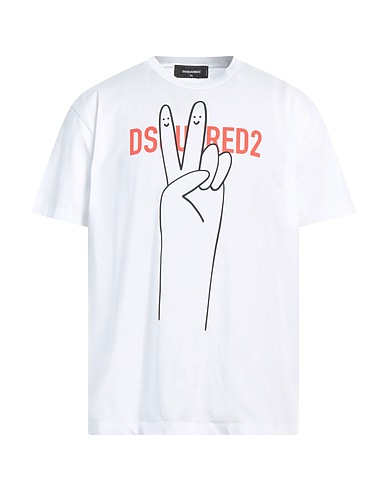 DSQUARED2 T-shirt White 100% Cotton