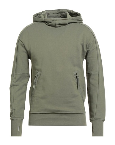 C.P. COMPANY Hooded track jacket 100% Cotton