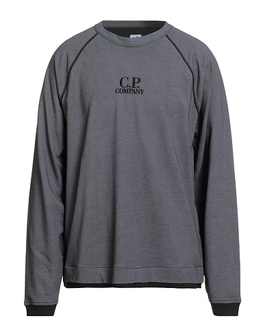 C.P. COMPANY Sweat-shirt Bleu marine 100% Coton