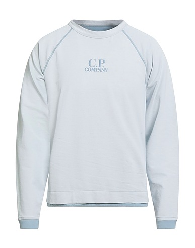 C.P. COMPANY Sweatshirt Himmelblau 100% Baumwolle