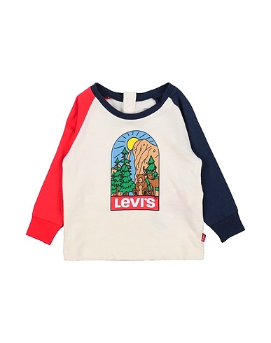 LEVI'S T-shirt Blanc cassé 100% Coton biologique